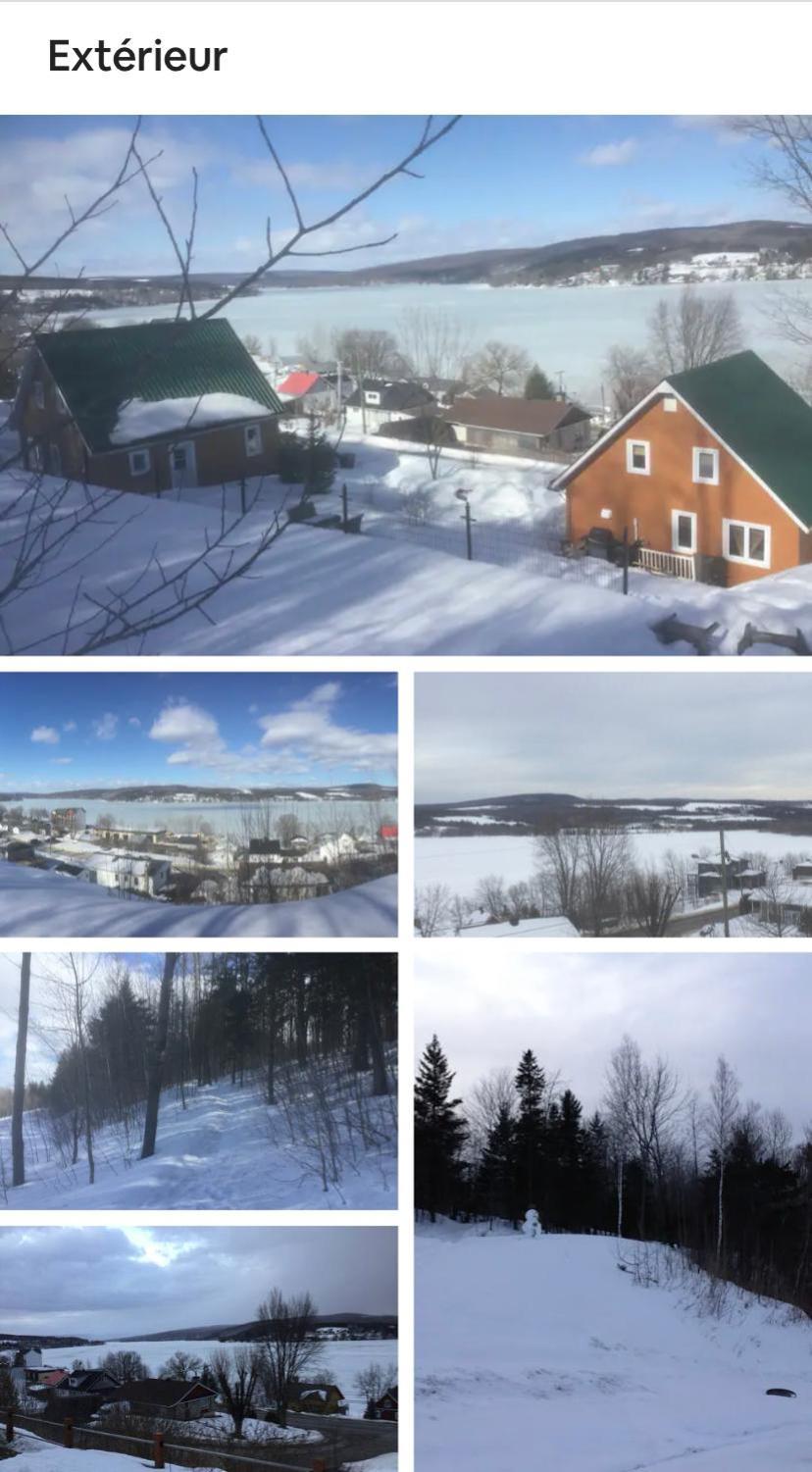 Chalets Garou Saint-Ferdinand Esterno foto